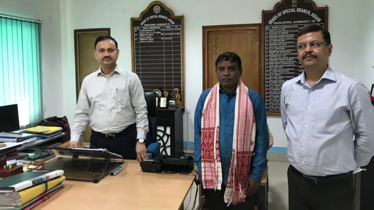 Top Maoist Leader Tingraj Orang Surrenders In Guwahati