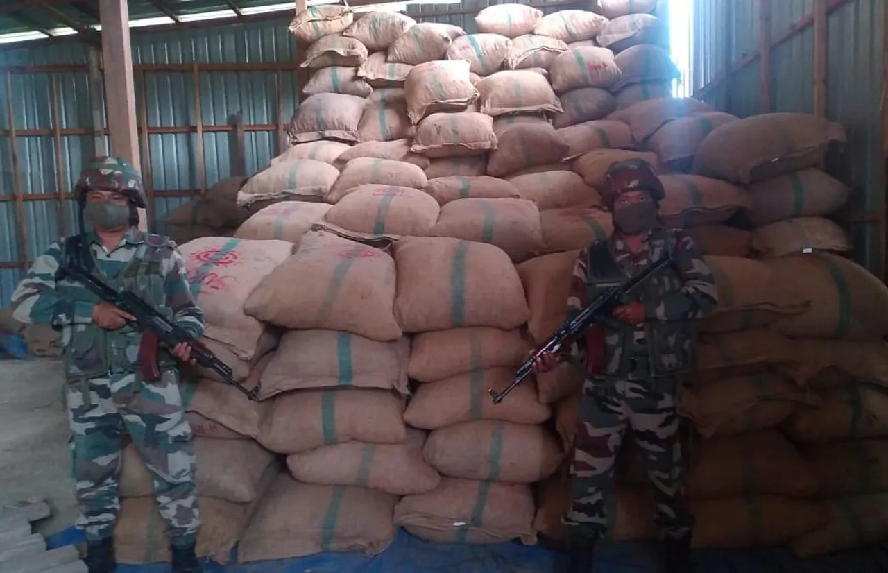 Assam Rifles Seize Areca Nuts Worth Rs 5.3 Crore In Mizoram