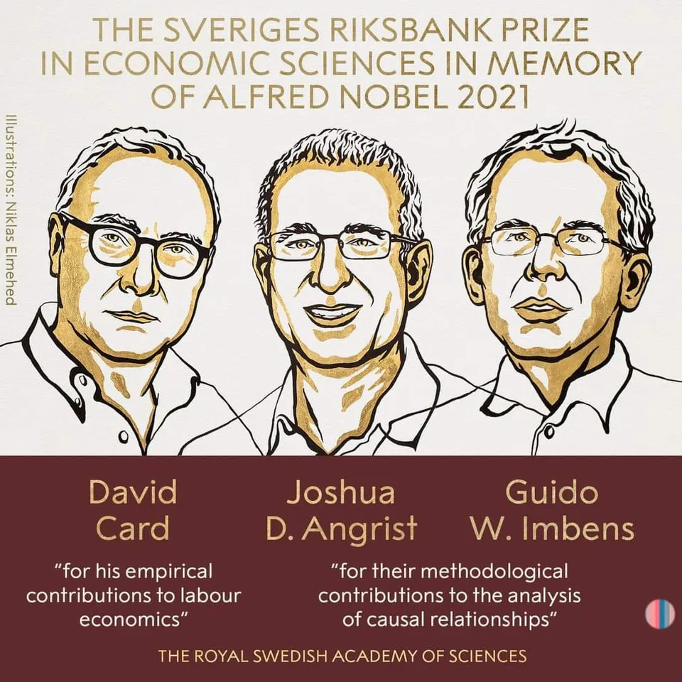 David Card, Joshua D. Angrist & Guido W. Imbens Win Economics Nobel
