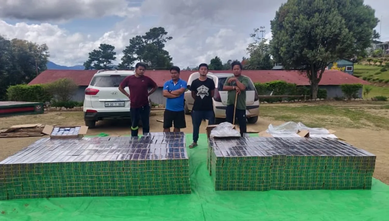 Assam Rifles Seized Foreign Cigarettes Worth Rs 67.6 Lakh In Mizoram