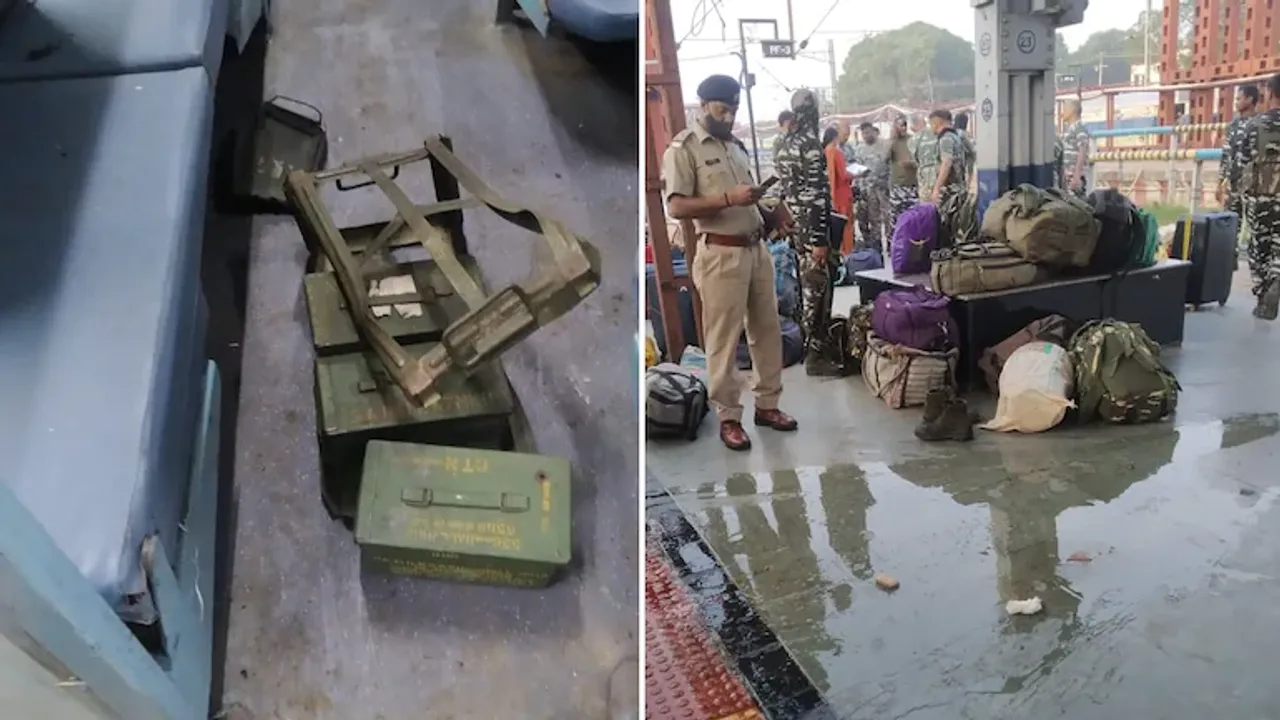 6 CRPF Jawans Injured In Explosion At Raipur Railway Station