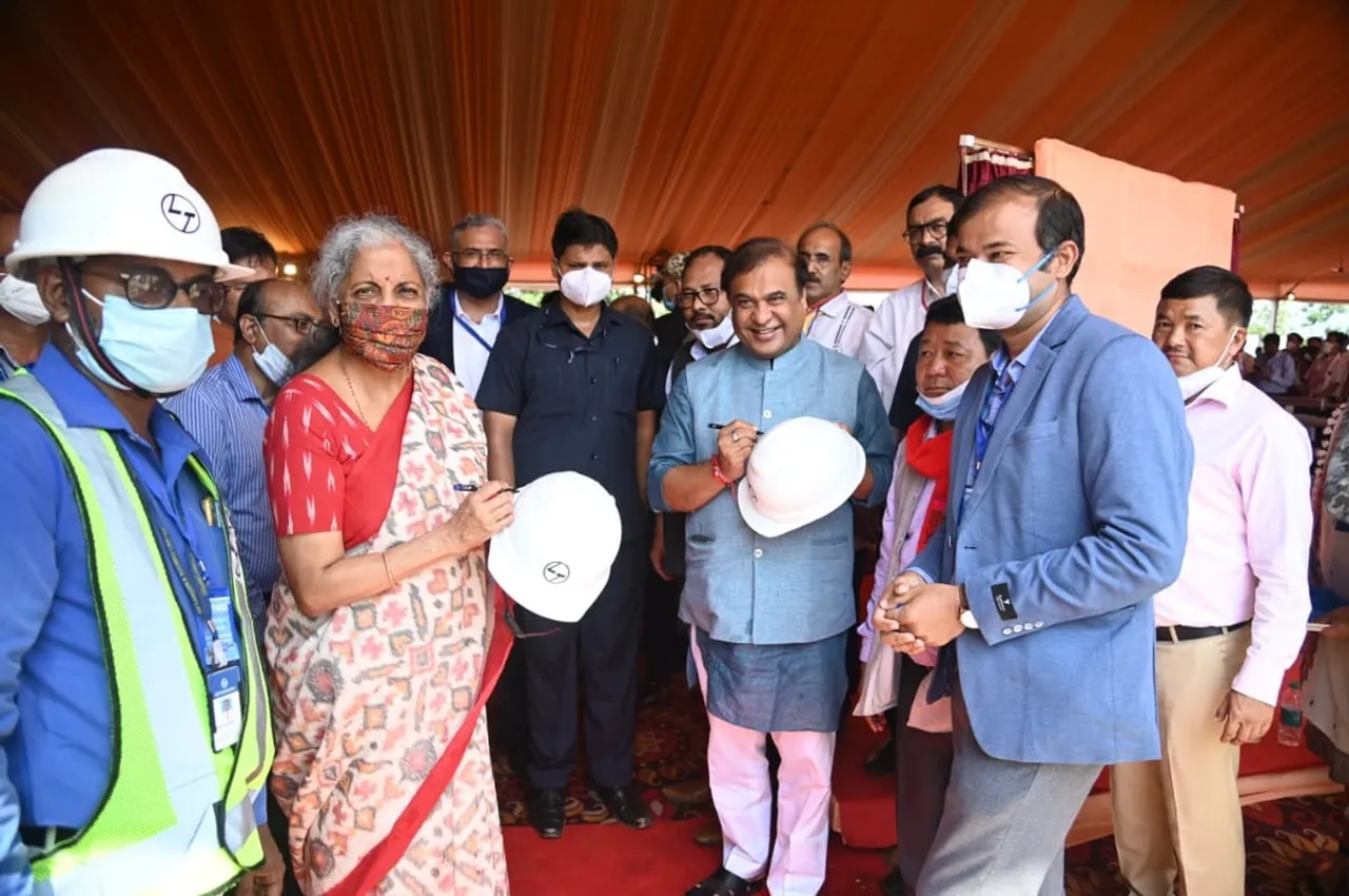 Nirmala Sitharaman Announces 3 Km Long Four Lane Bridge In Kamrup