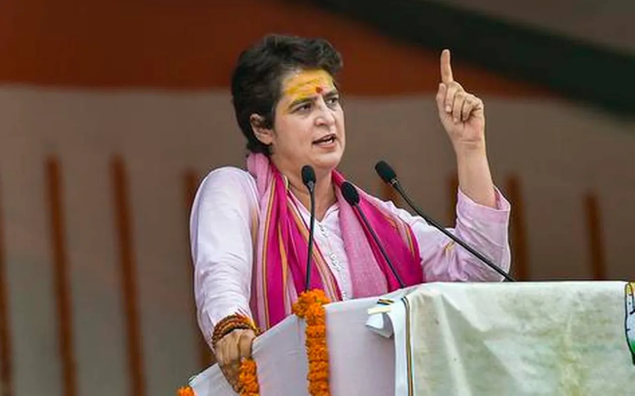 Priyanka Gandhi Announces 40% Tickets to Women Candidates in UP Polls