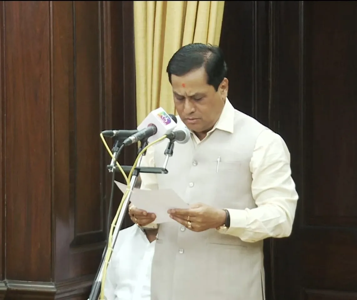 Sarbananda Sonowal Takes Oath as Rajya Sabha Member