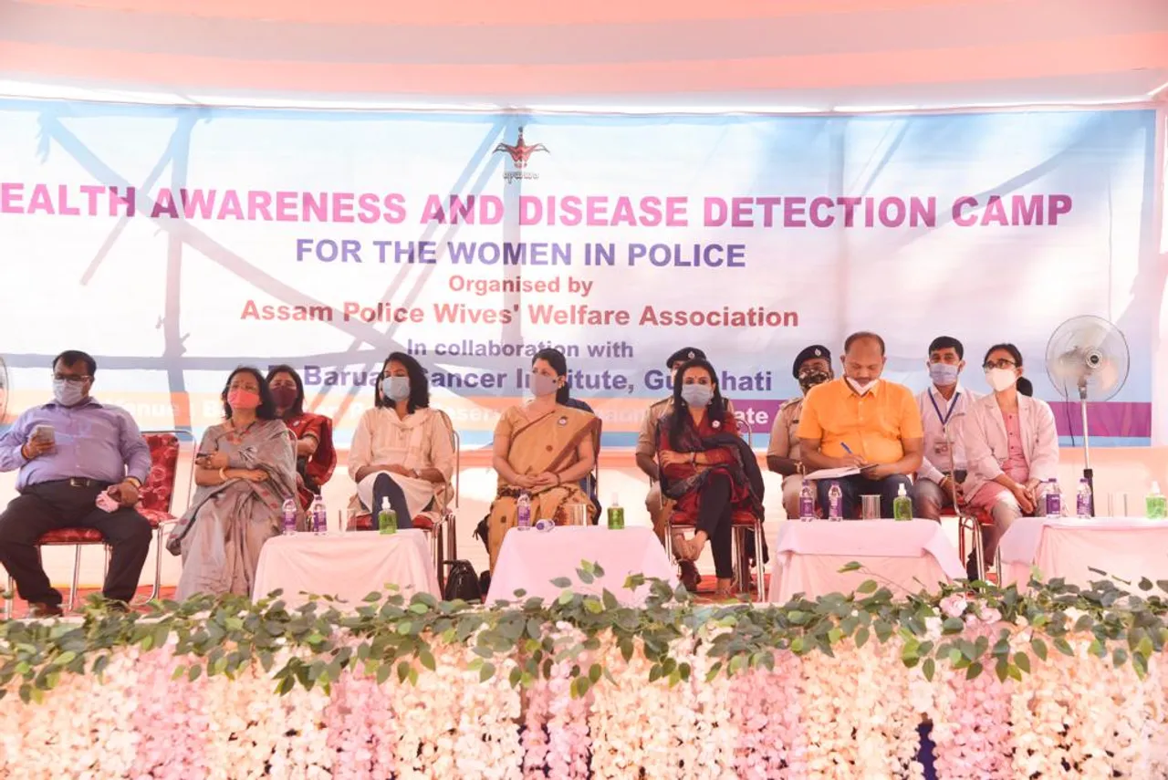 Health Awareness Camp Organised By Assam Police Wives’ Welfare Association