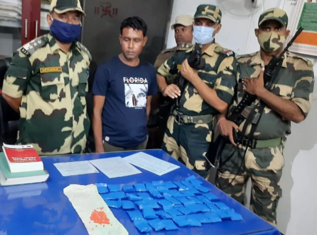 1 Held With Drugs Worth Rs 49 Lakh Along Indo-Bangladesh Border