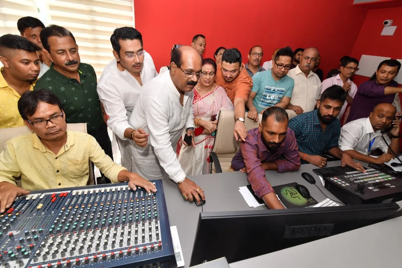 Pratidin Time Shifts To New Address, Broadcasting Airs From New Office