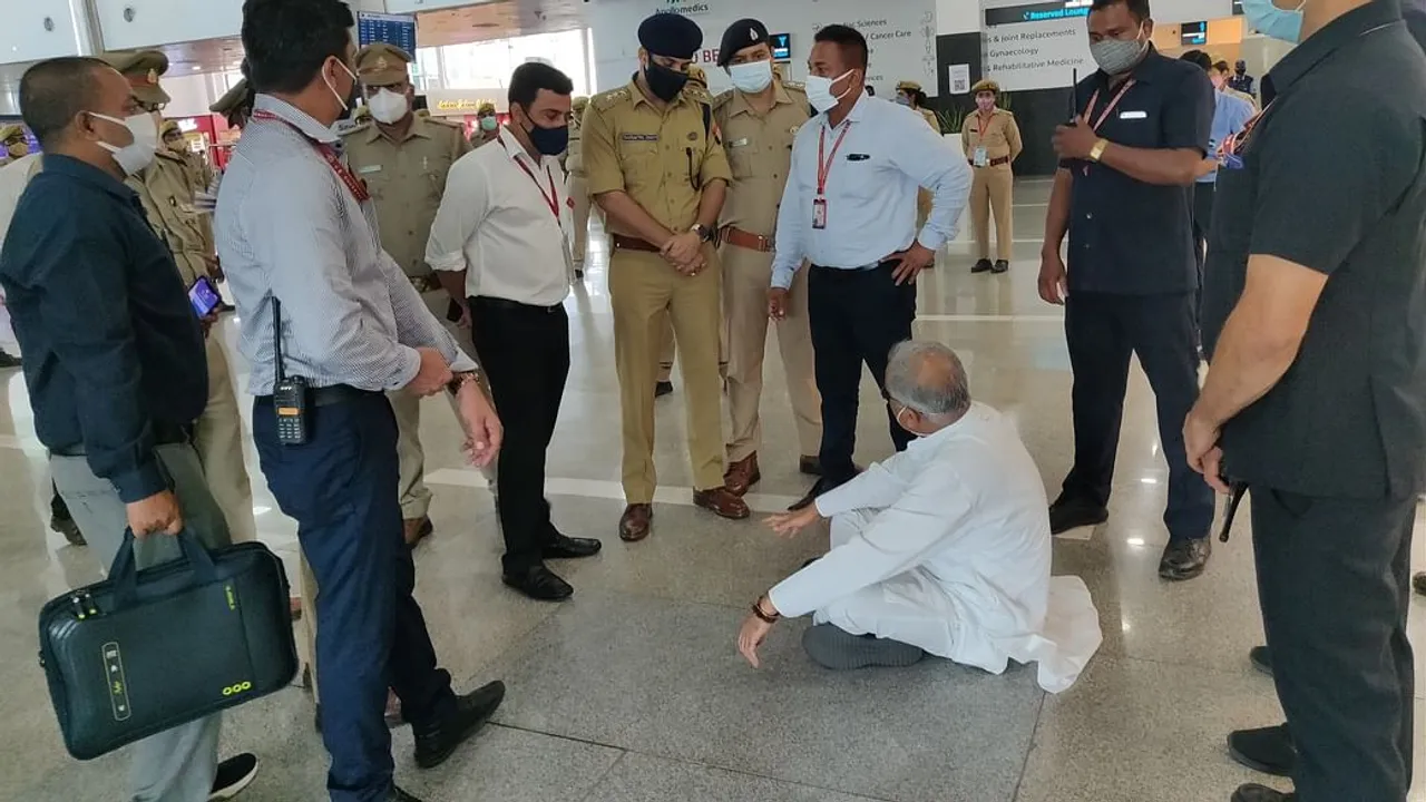 Not Being Allowed To Leave Lucknow Airport, Claims Chhattisgarh CM