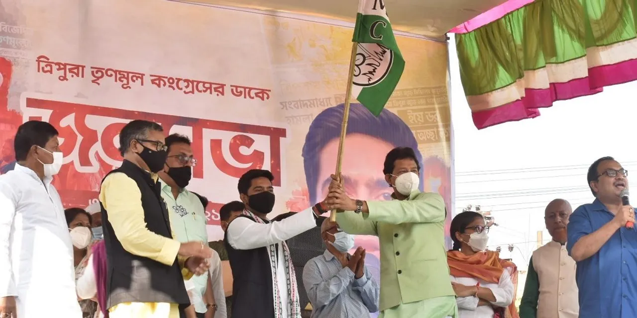 Tripura: BJP Leader Rajib Banerjee Rejoins TMC