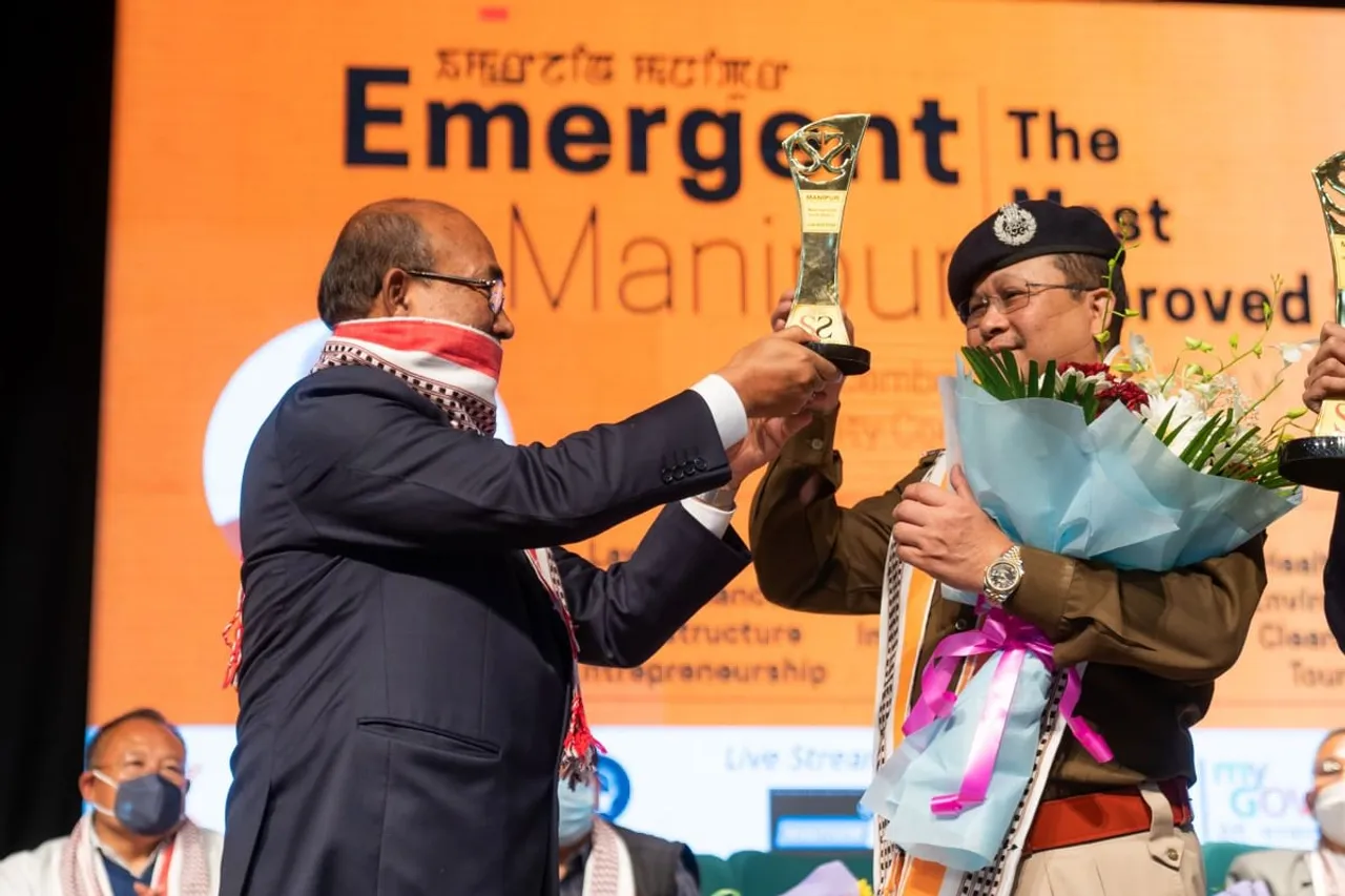 Manipur Awarded Most Improved Small State By India Today Group