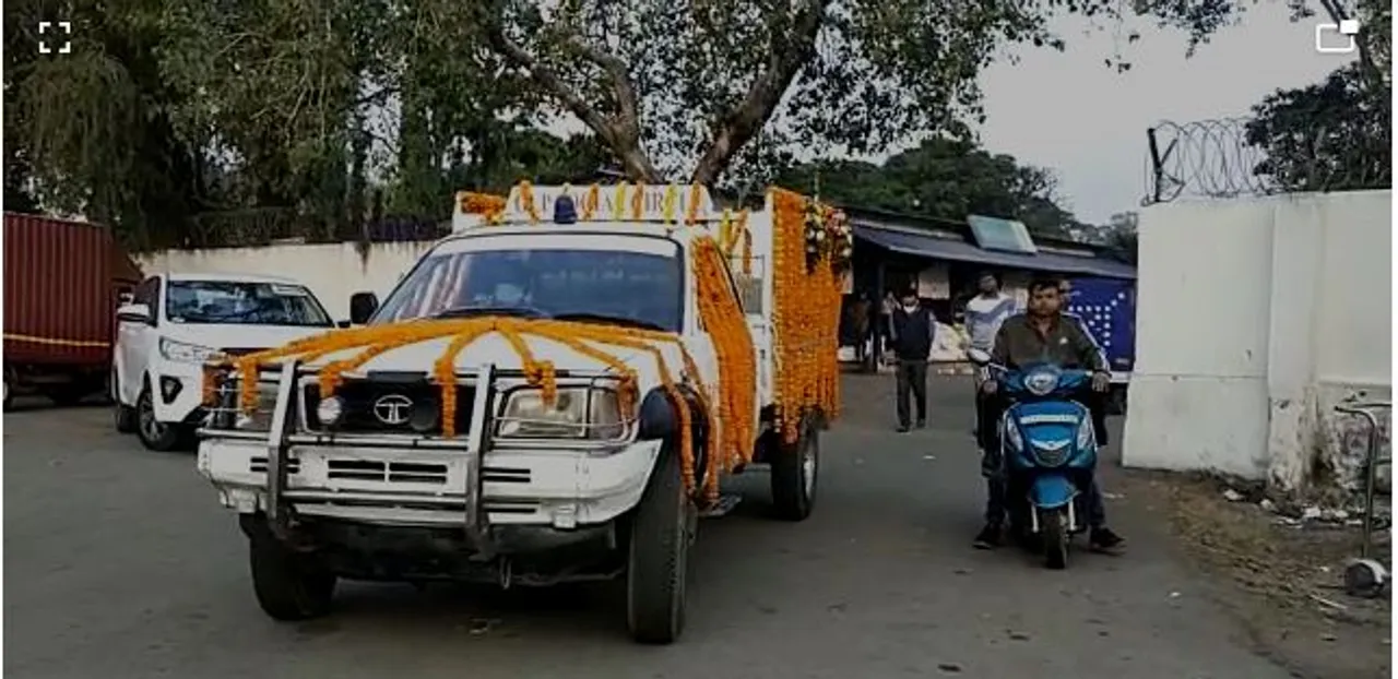 Guwahati: Mortal Remains of Poet Sananta Tanty Reaches Hometown