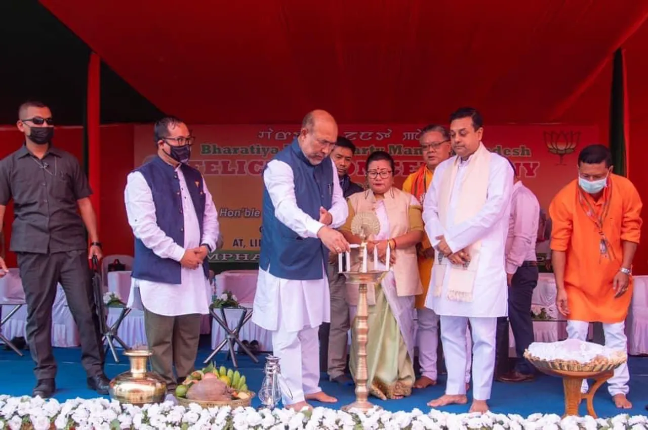 Manipur: Lone LJP MLA Karam Shyam Joins BJP