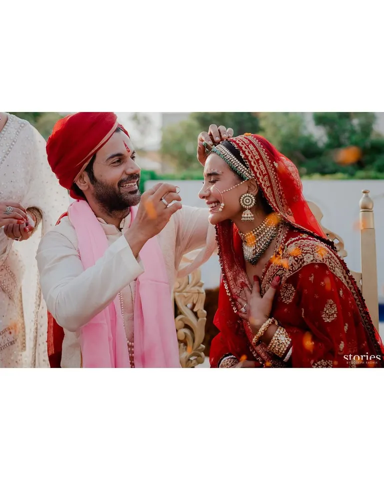 Actors Rajkummar Rao & Patralekhaa Tie The Knot After 11 Years Of Courtship
