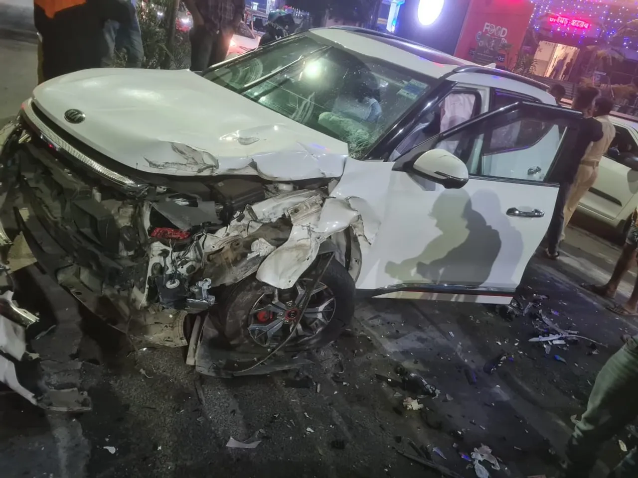 Guwahati: 2 Separate Car Accidents Occur At GS Road