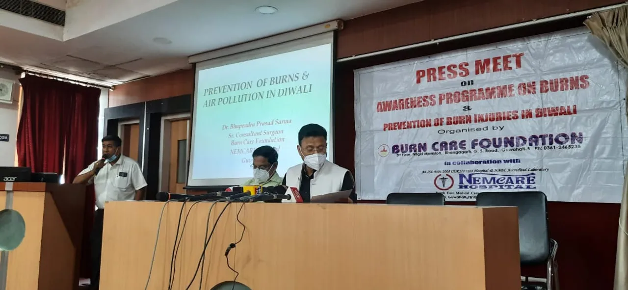 Burn Care Foundation Of Nemcare Hospital Shares Data Of Burning Cases During Diwali