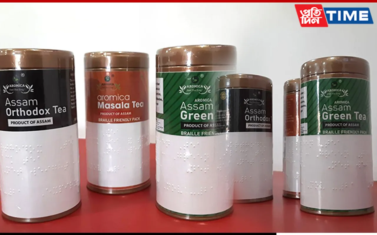 Aromica Tea Launches 1st Ever Braille Friendly Tea Packets