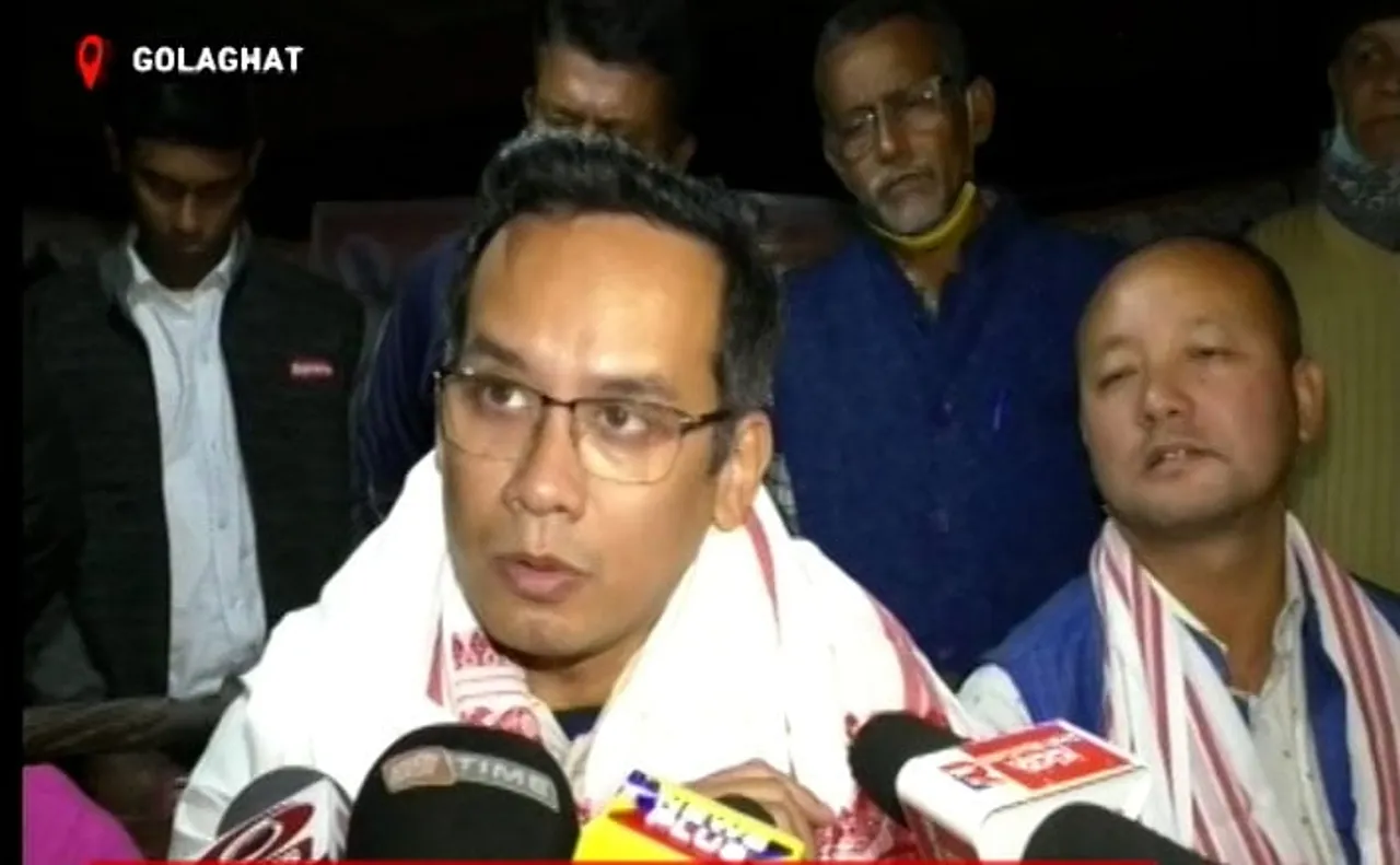 Assam: Congress’ Gaurav Gogoi Takes A Dig At BJP And CM Sarma In Golaghat