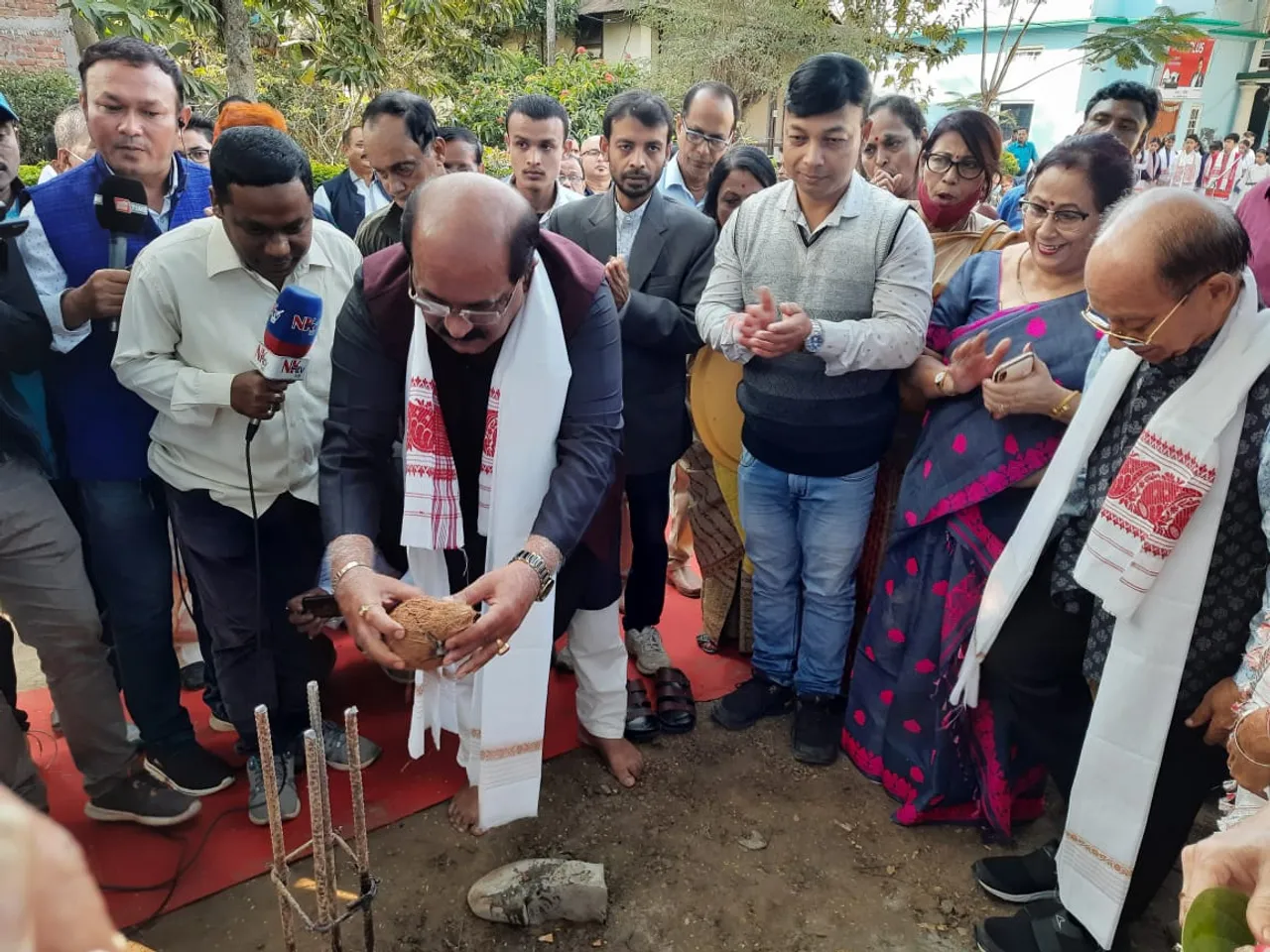 Sivasagar: 186 Birth Anniversary of ‘Bhaxar Oja’ Hemchandra Baruah Observed