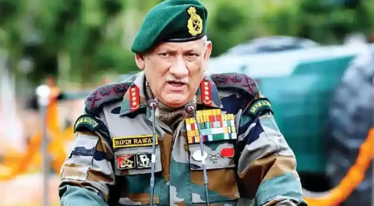 CDS Bipin Rawat No More, Died In Chopper Crash