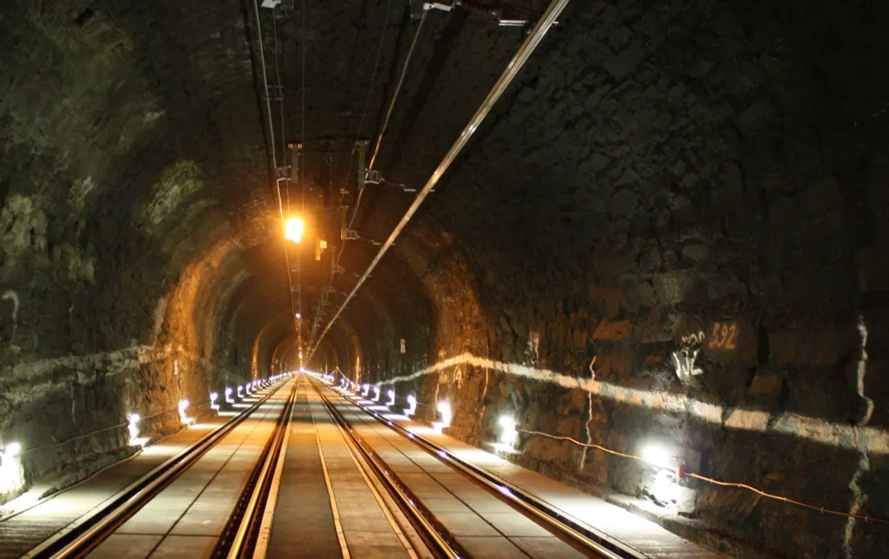Longest Rail tunnel Under Construction Connecting Imphal-Guwahati