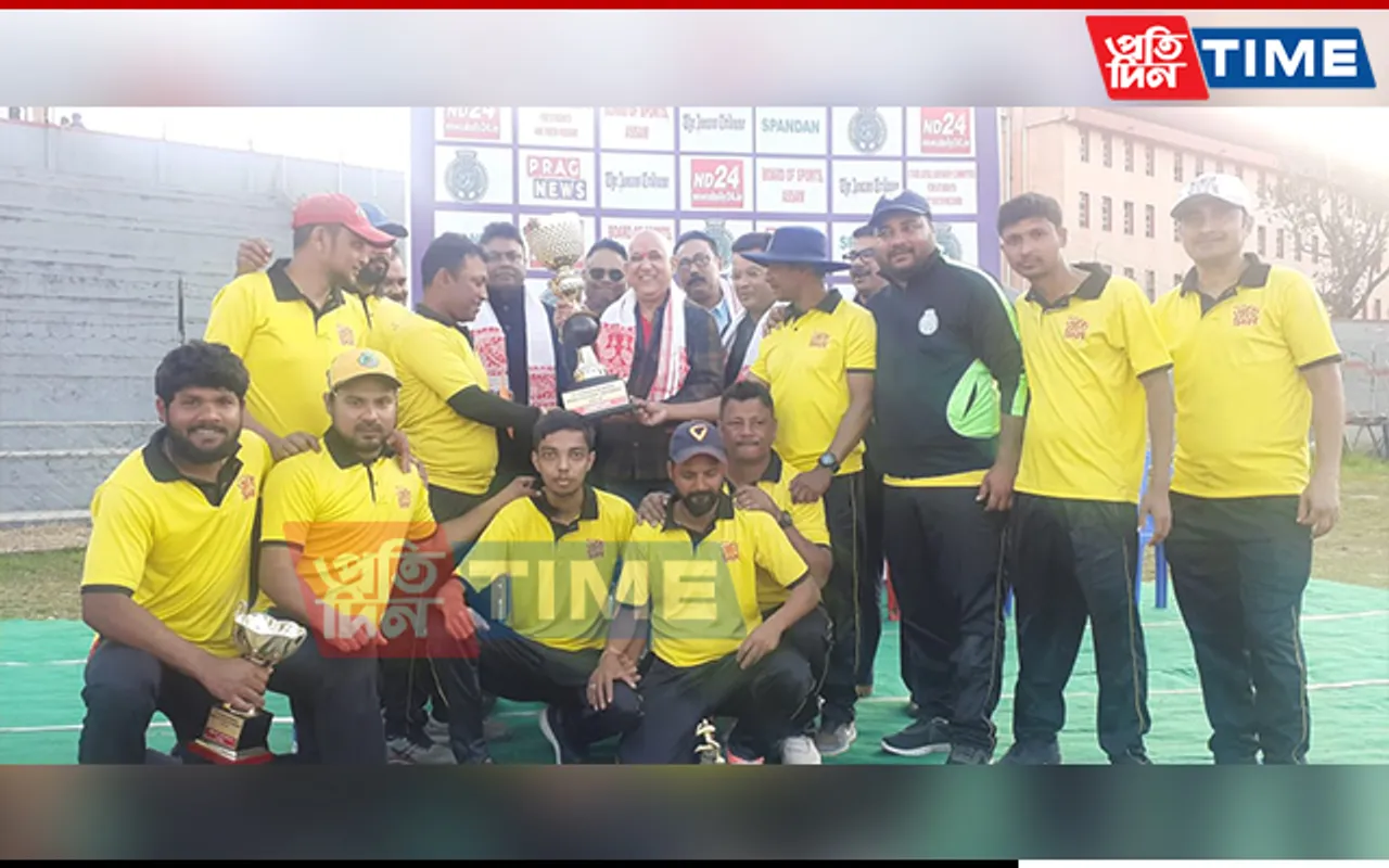 Asomiya Pratidin Team Wins TG Baruah Memorial Media T20 Tournament