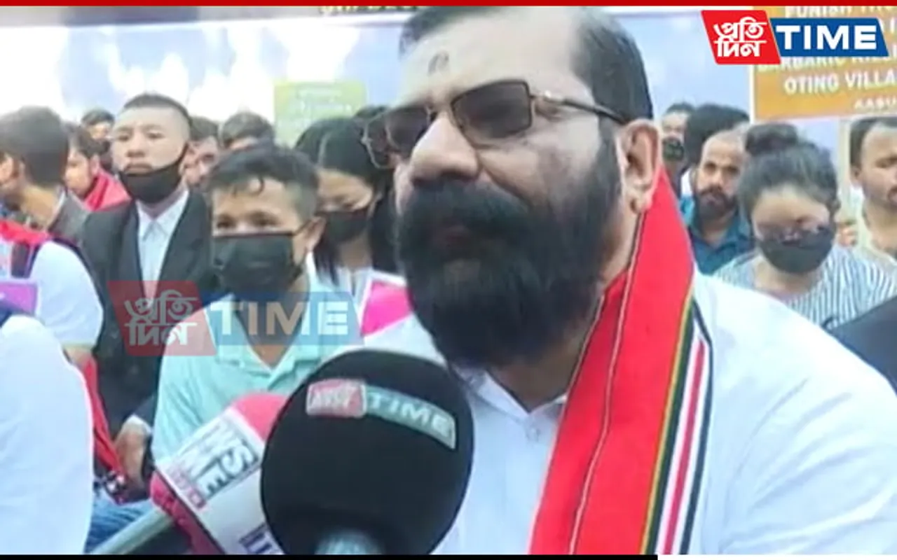 AASU Stage Demonstrations Against AFSPA In Guwahati