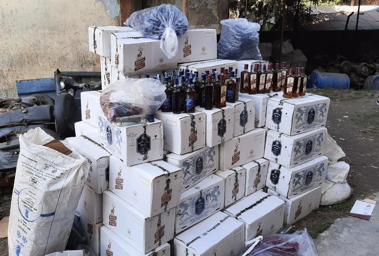 Shrirampur: 75 Cartons Of Liquor Seized