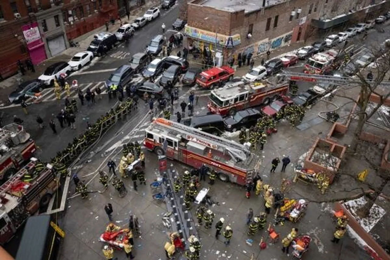 New York: 19 Killed Including 9 Children at a Deadly Apartment Fire