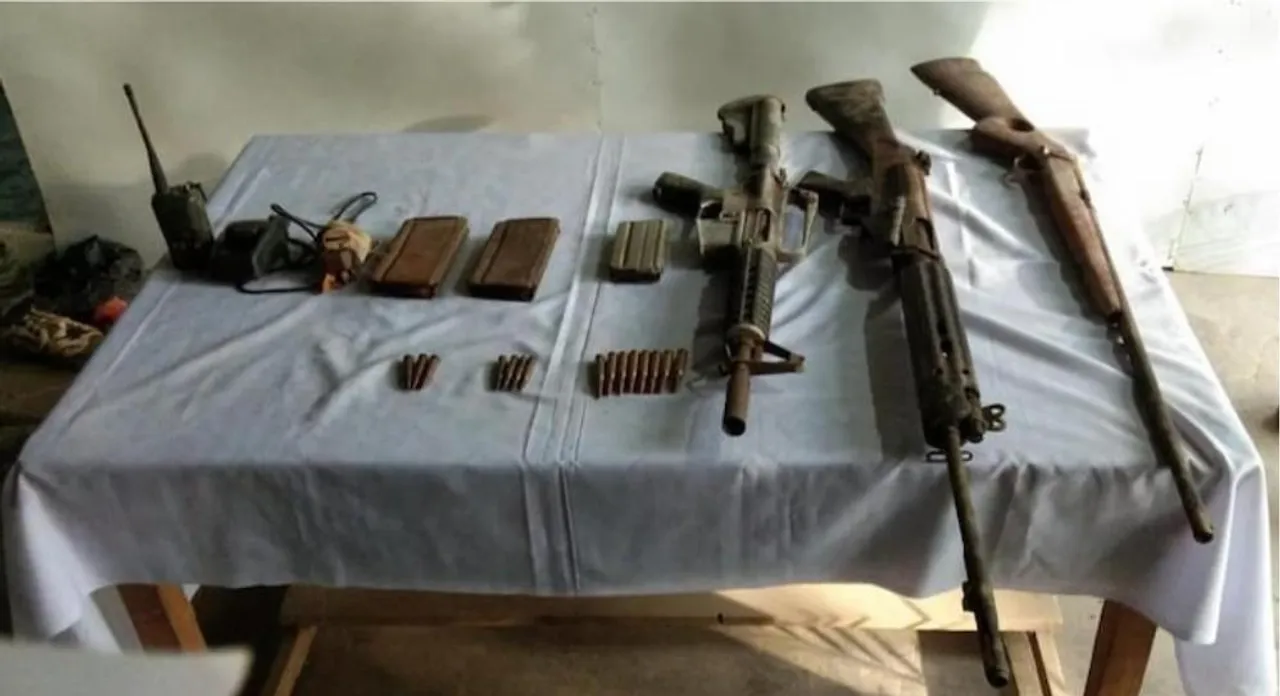 Huge Cache Of Arms, Ammunition, IED Recovered In Manipur