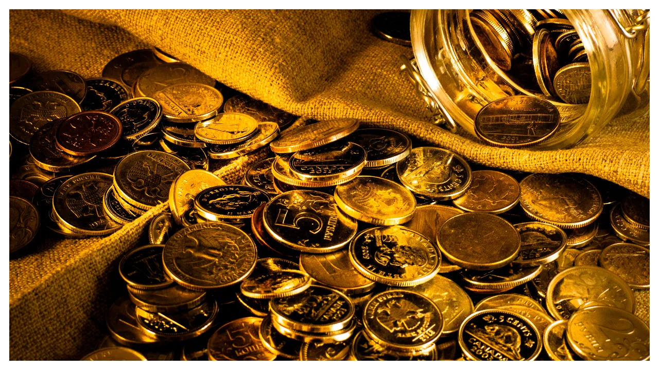 Gold coins