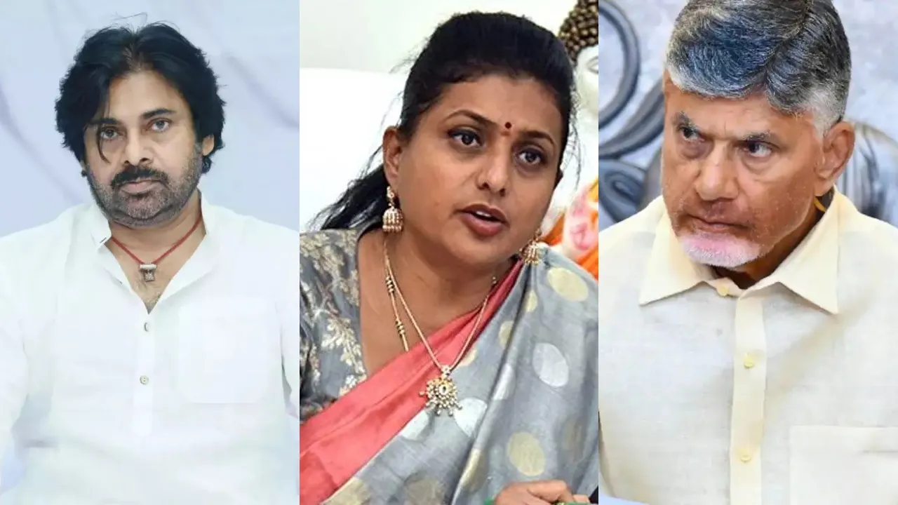Former YCP Minister Roja fire