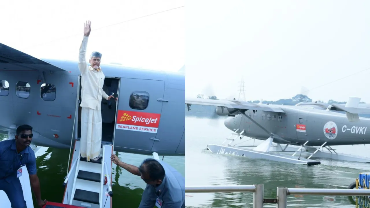 Vijayawada to Srisailam seaplane