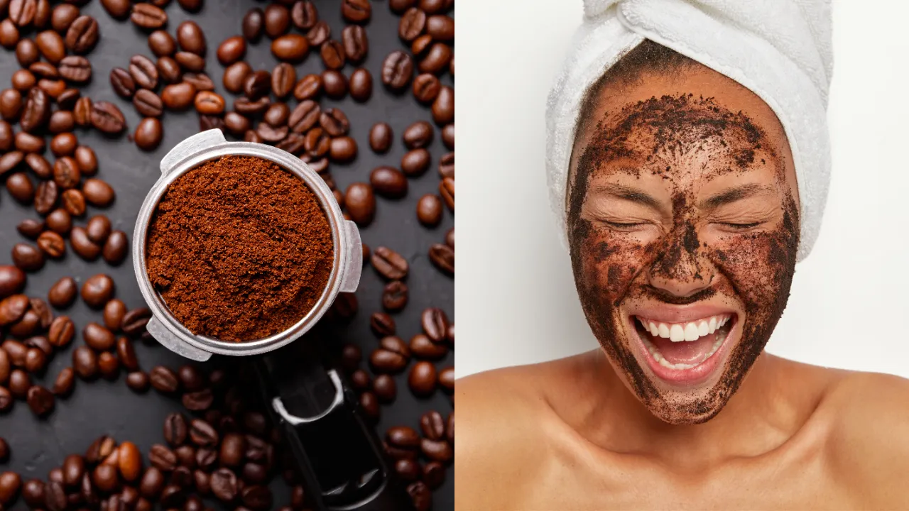 coffee powder face pack 