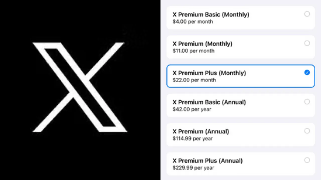 X Premium plus plans