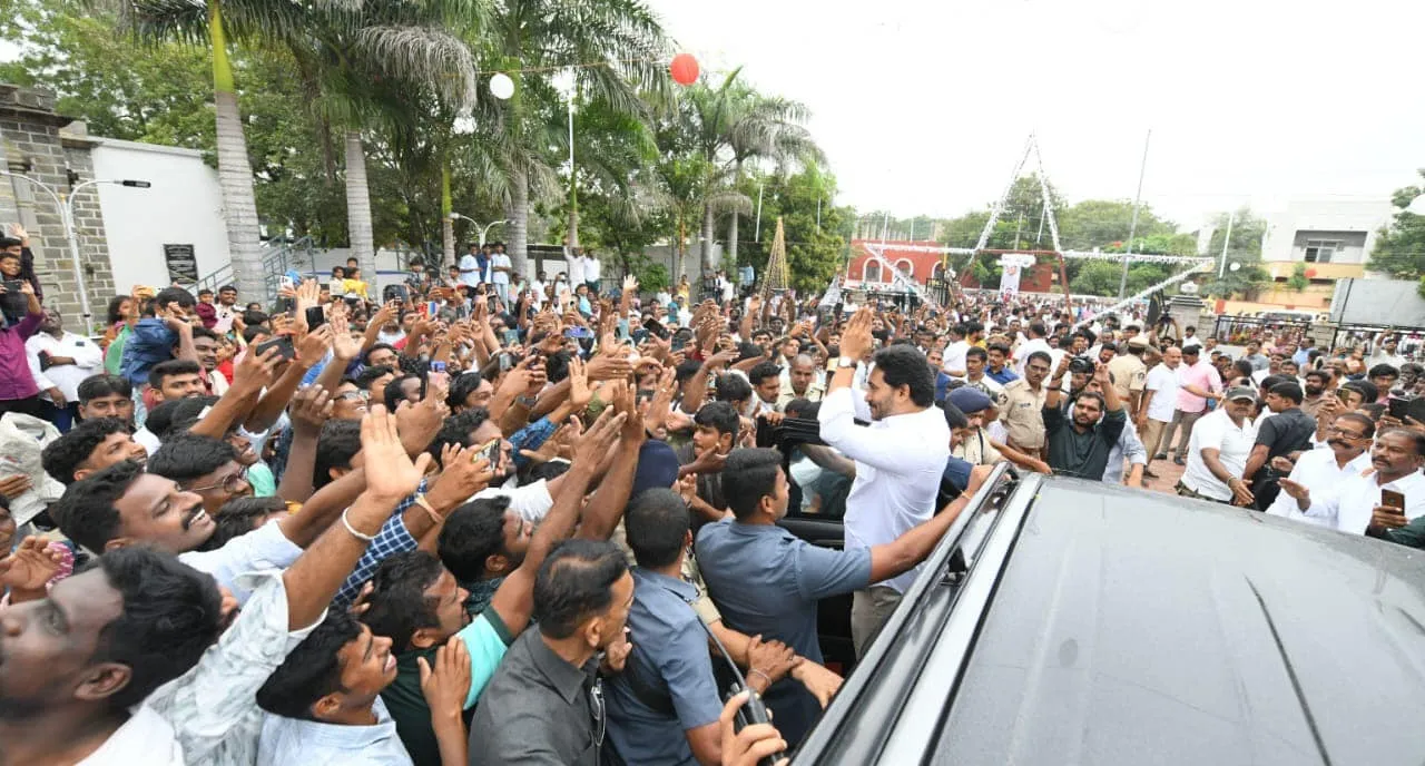 jagan at pulivendula 