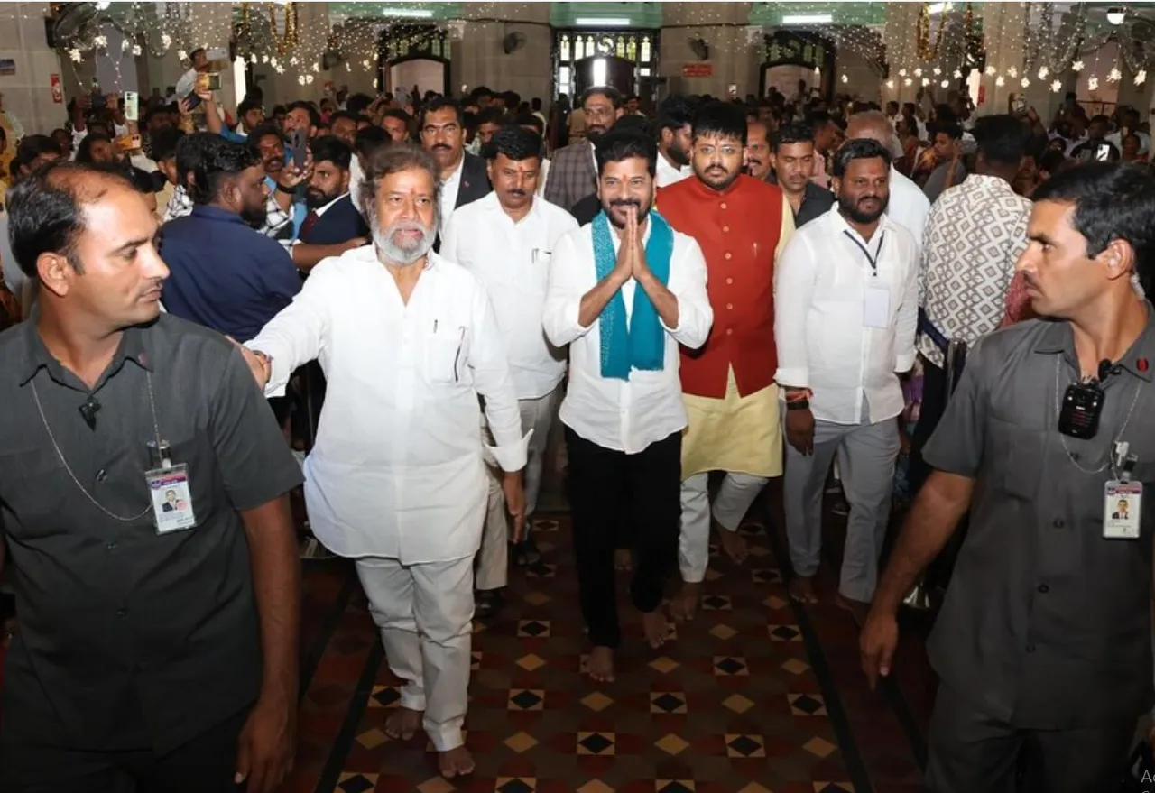 revanth at church