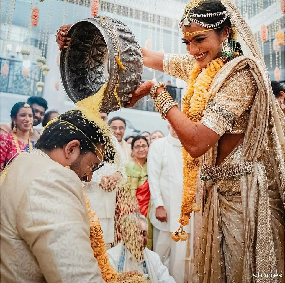 pv sindhu marriage pics