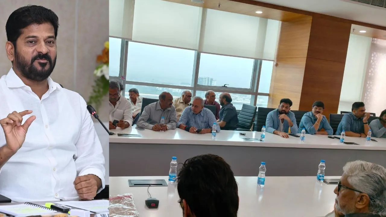 Cine Celebrities Meeting With CM Revanth Reddy