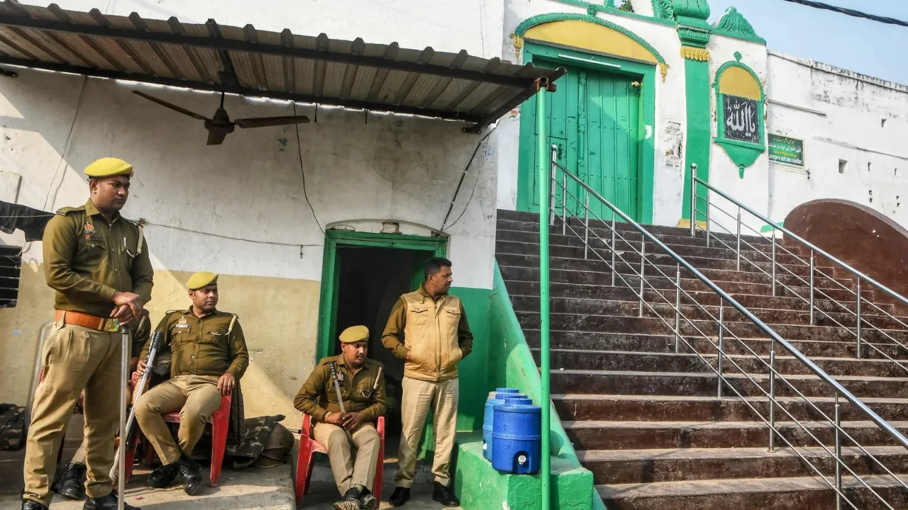 Police Post at Sambhal