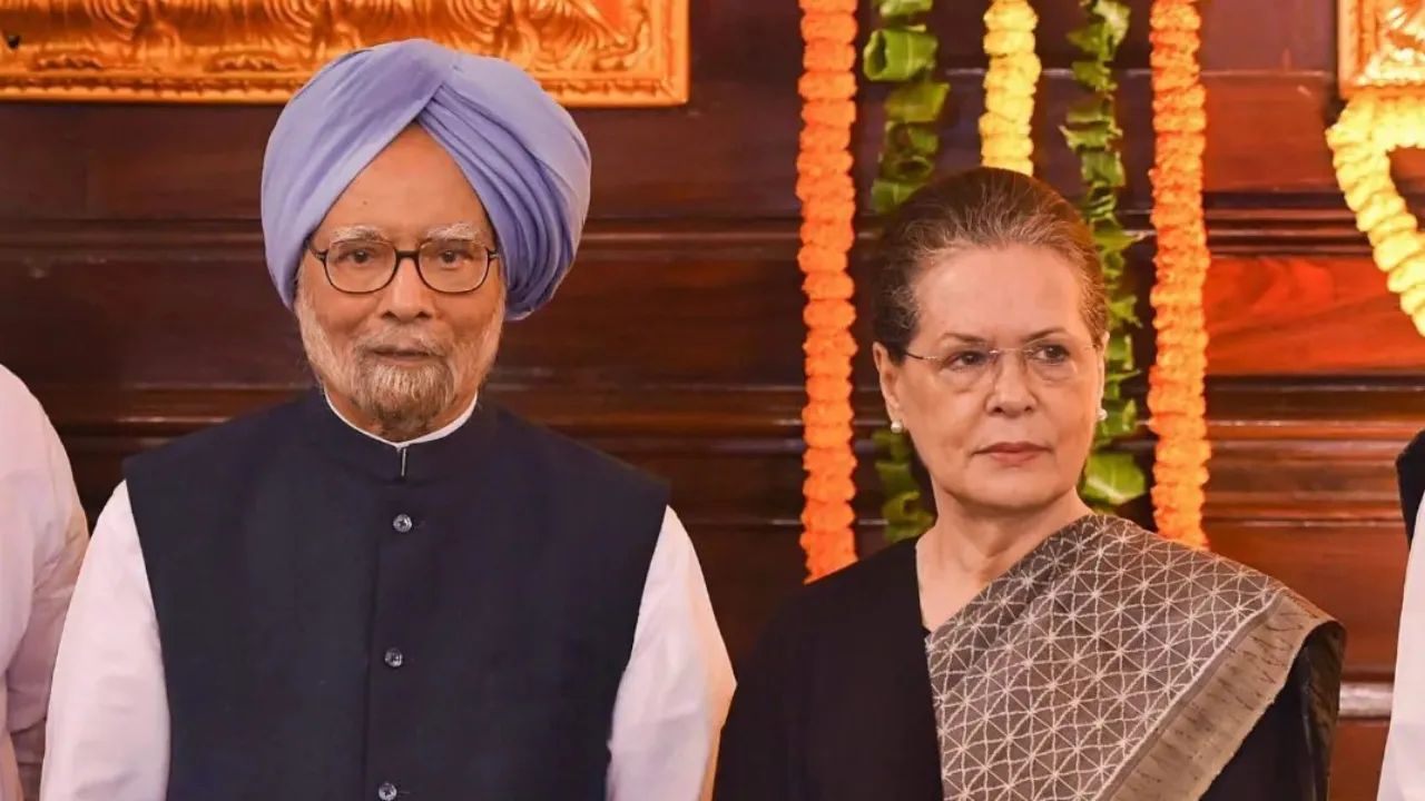 Manmohan Singh - Sonia Gandhi