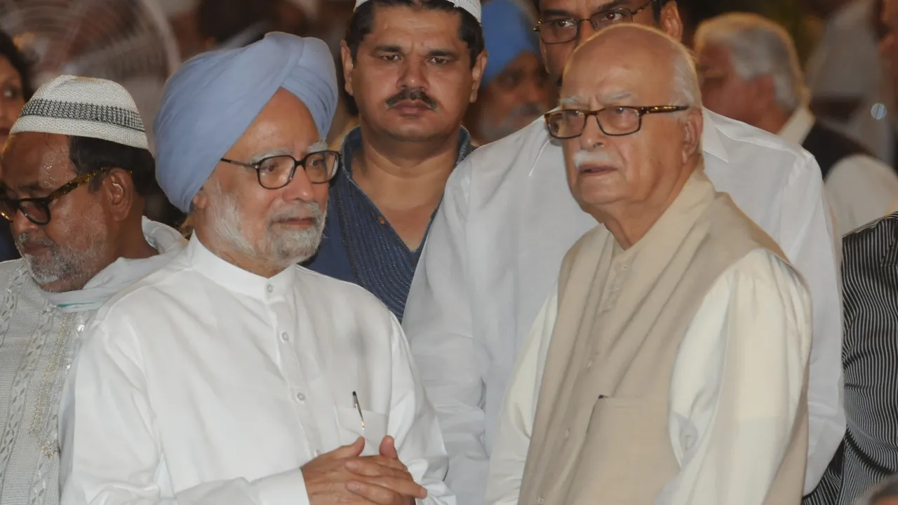 Advani - Manmohan Singh