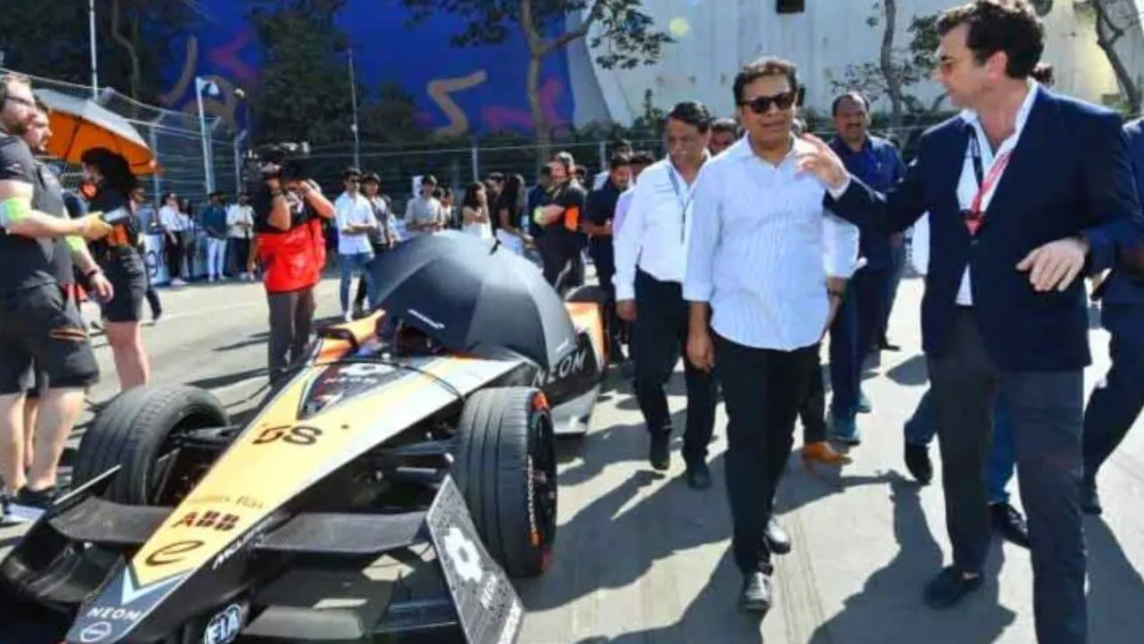 KTR Formula E Race Case
