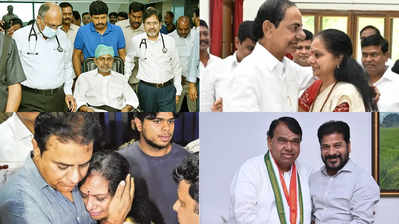 BRS Party KCR KTR Kavitha