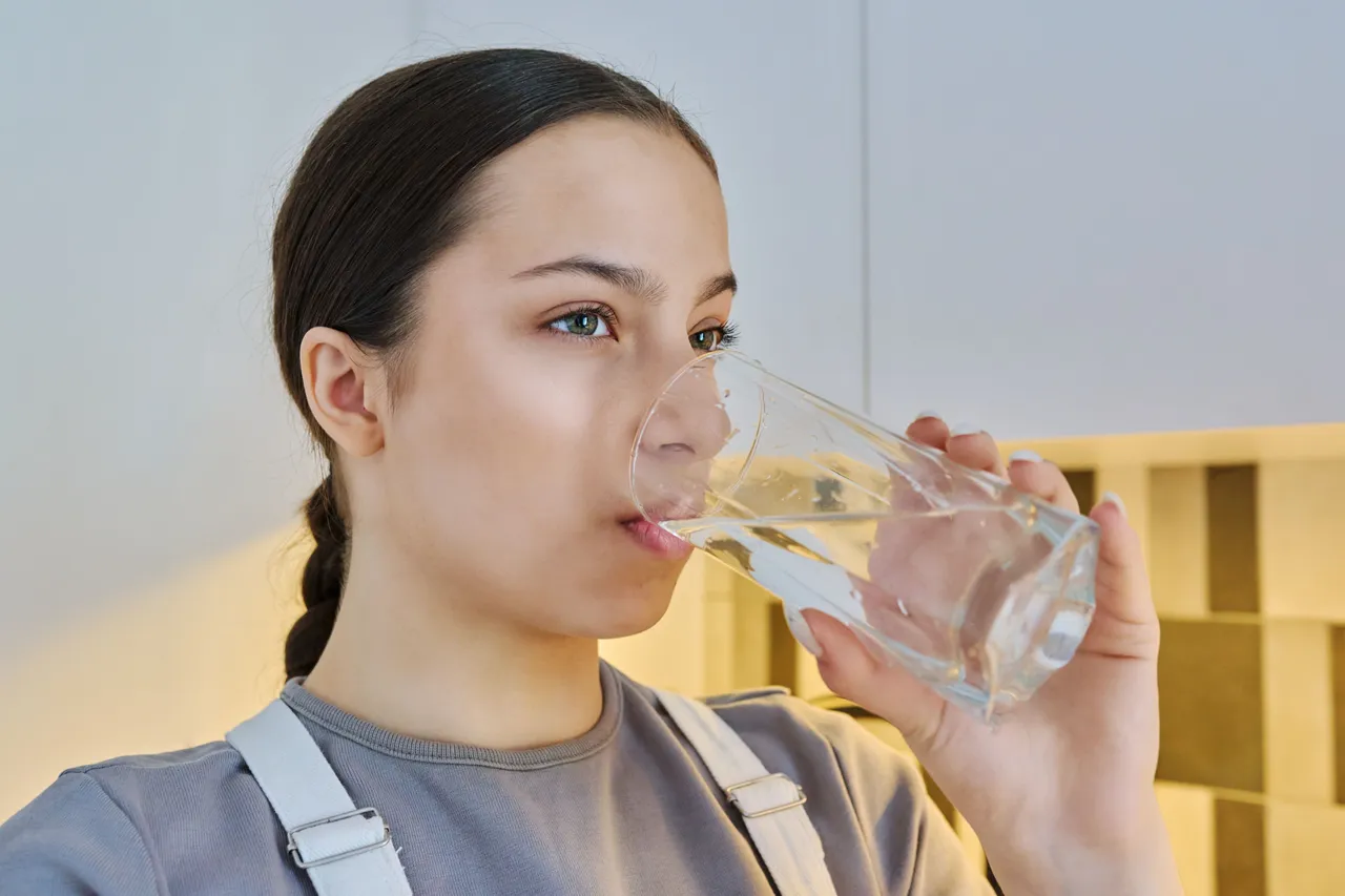 drinking water