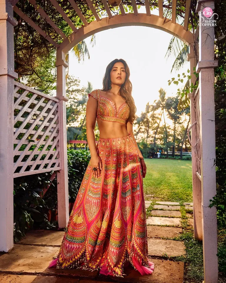 Raashii stunning  poses