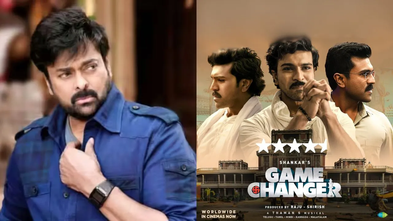 CHIRANJEEVI TWEET ON GAME CHANGER MOVIE
