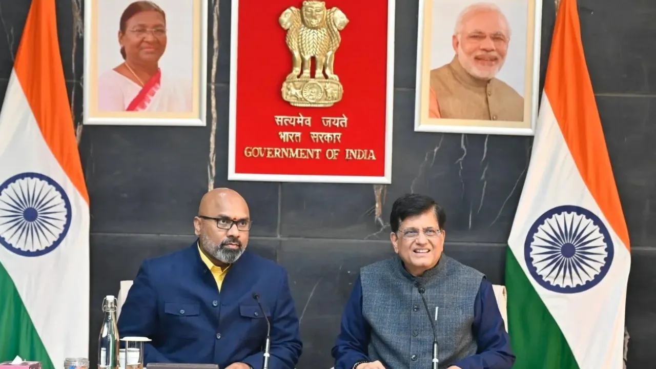 Dharmapuri Arvind and Piyush Goyal