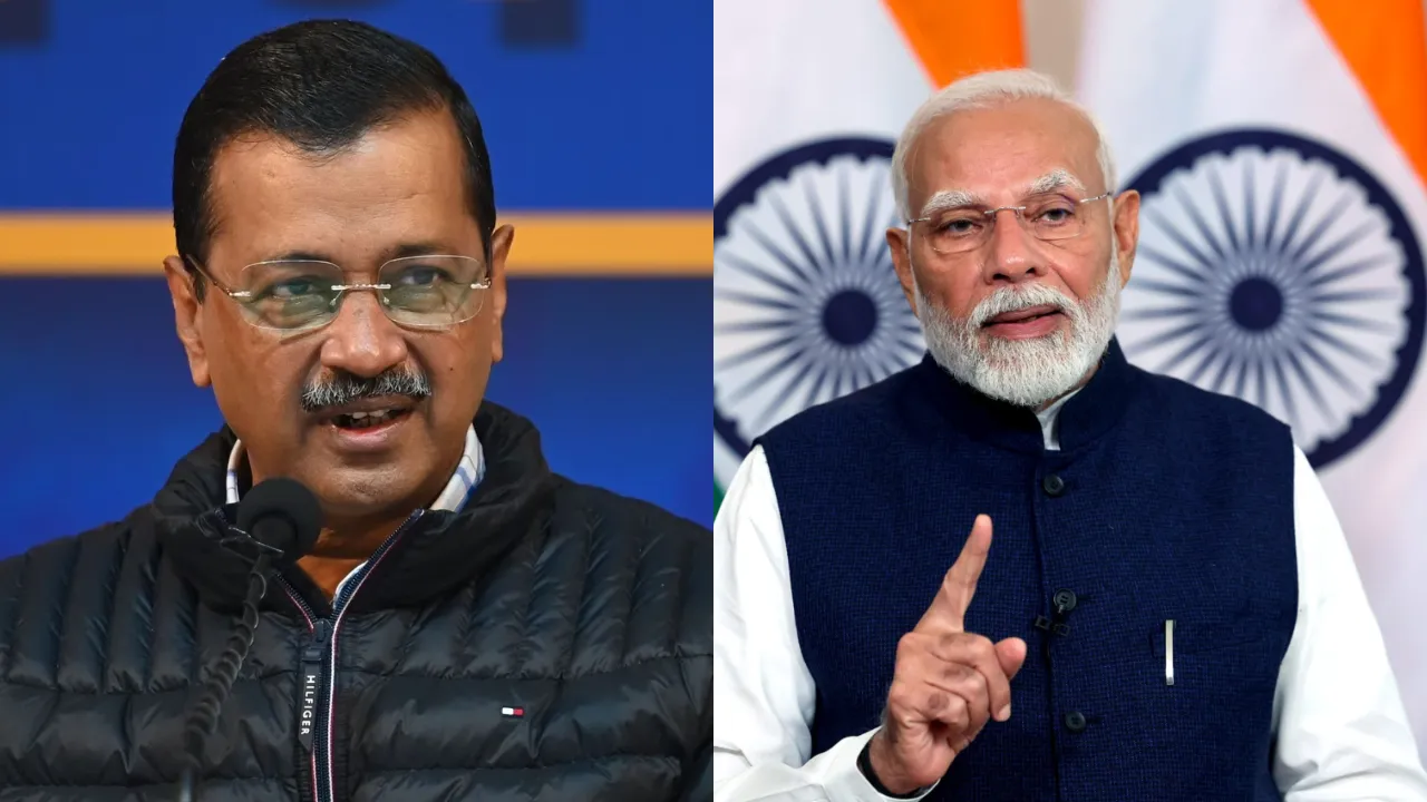 Kejriwal and Modi