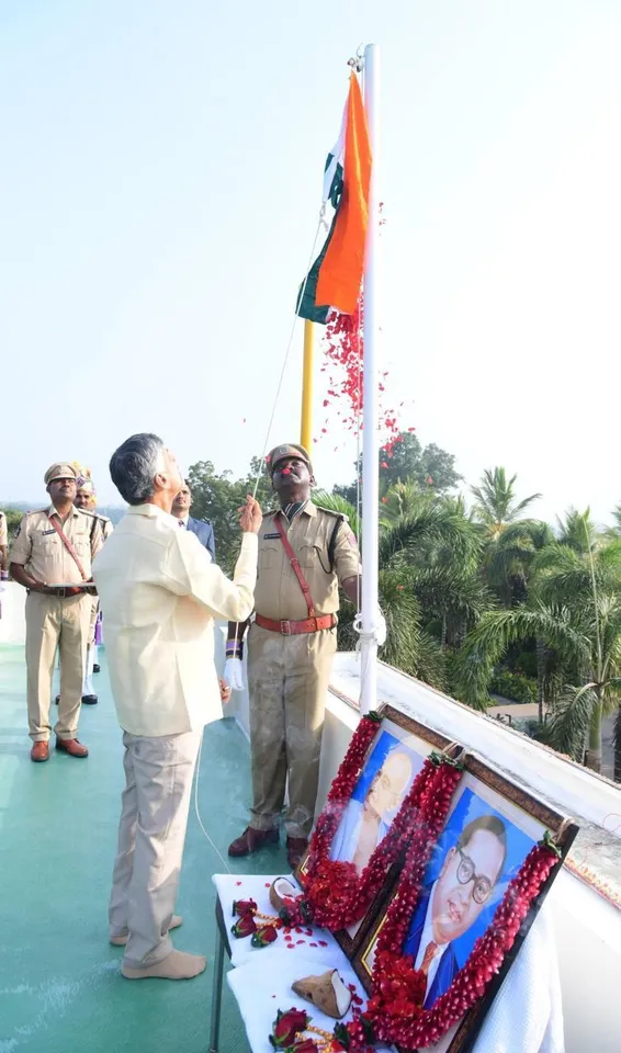 Republic Day Celebrations chandrababu