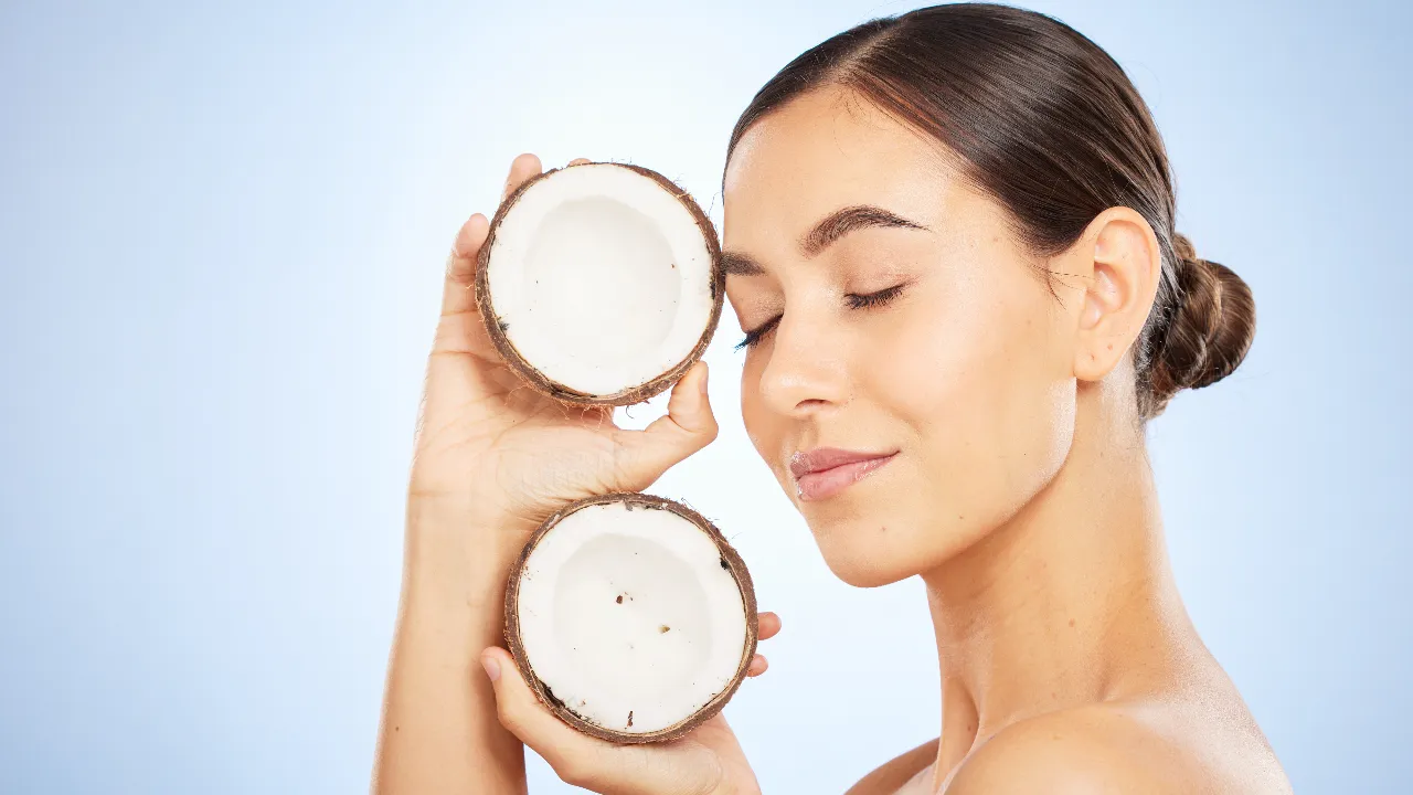 Coconut Oil face